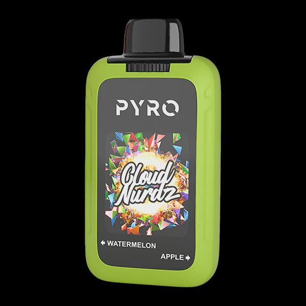 Pyro x Cloud Nurdz 30k Disposable (Mi), Flavor: Watermelon/Apple