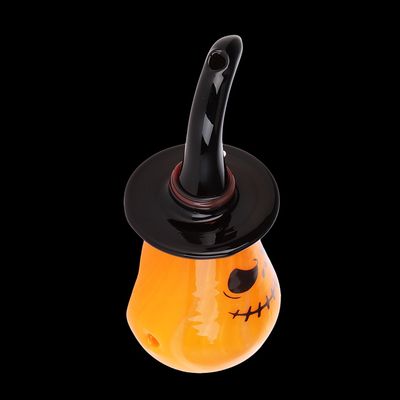 Behold The Pumpkin Witch Hand Pipe