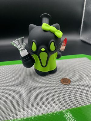 Killer Kitty Silicone Water Pipe