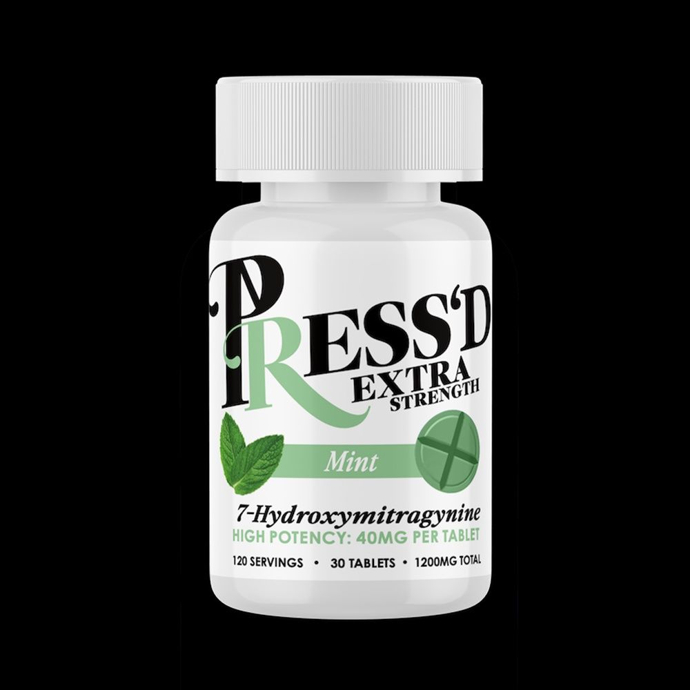 Press&#39;d Extra Strength 40mg / 30ct, Flavor: Mint