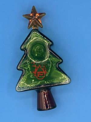 Pulsar Holiday Party Tree Glass Hand Pipe