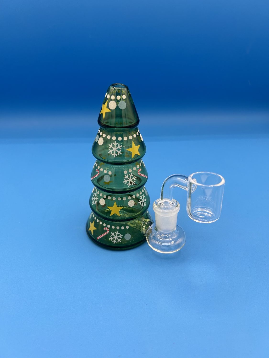 Jolly Holiday Tree Glass Rig