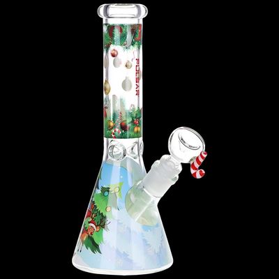 Pulsar Ho-Ho Holiday Glass Water Pipe