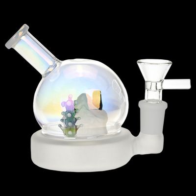 Christmas House Snow Globe Water Pipe