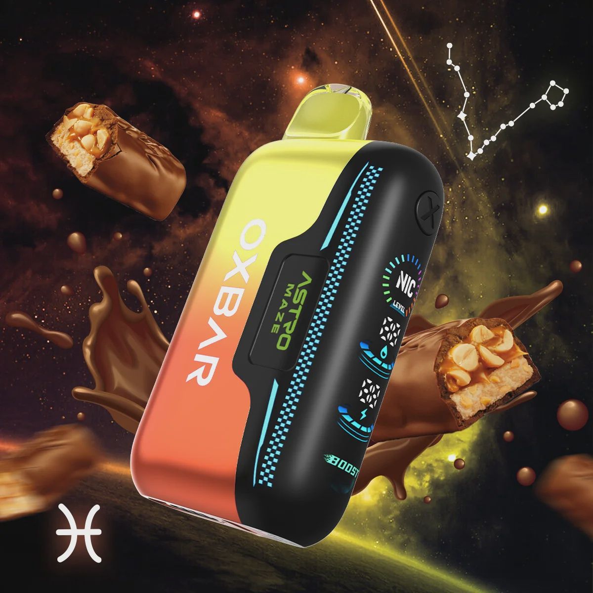 Oxbar Astro (DV), Flavor: Snicker Diddler