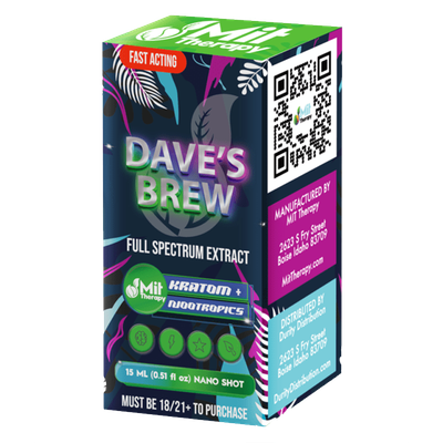 Mit Therapy Dave's Brew Kratom Shot