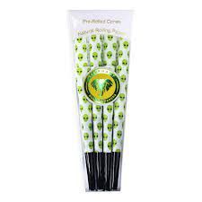 Beautiful Burns Pre Rolled Cones 8pk, Color: Alien Heads