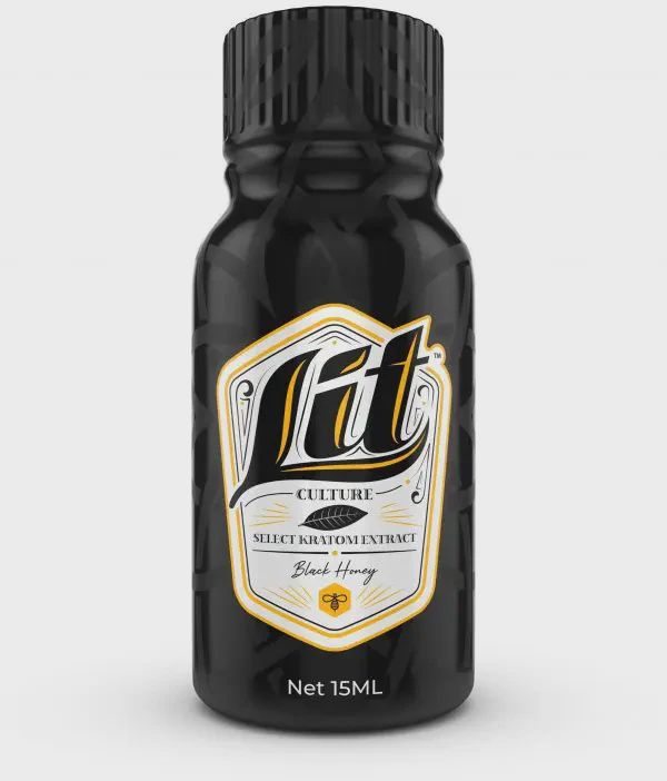 Lit Culture Kratom Shots, Flavor: Black Honey