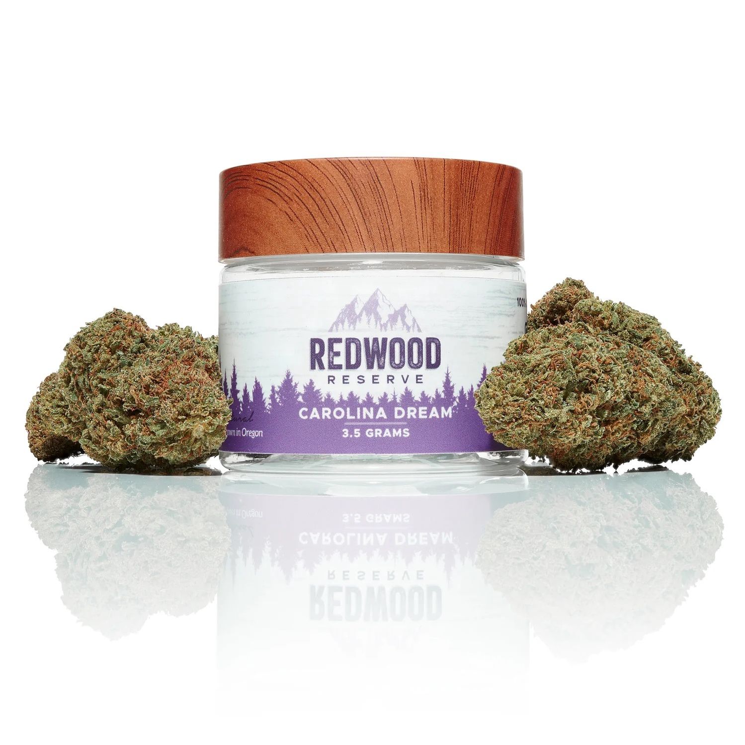 Redwood Reserves CBD Flower, Flavor: Carolina Dream (Indica), Size: 3.5 Gram