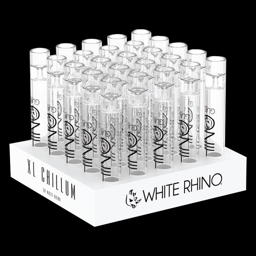 White Rhino Glass XL Chillum