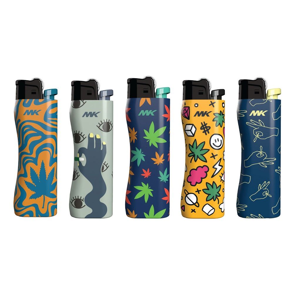 MK Pro Grip Lighter - Plant Series - Assorted