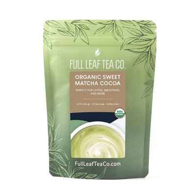 Organic Sweet Matcha Cocoa 2oz,  30 Servings