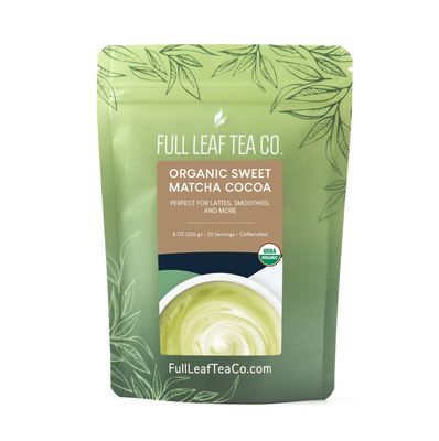 Organic Sweet Matcha Cocoa 2oz,  30 Servings