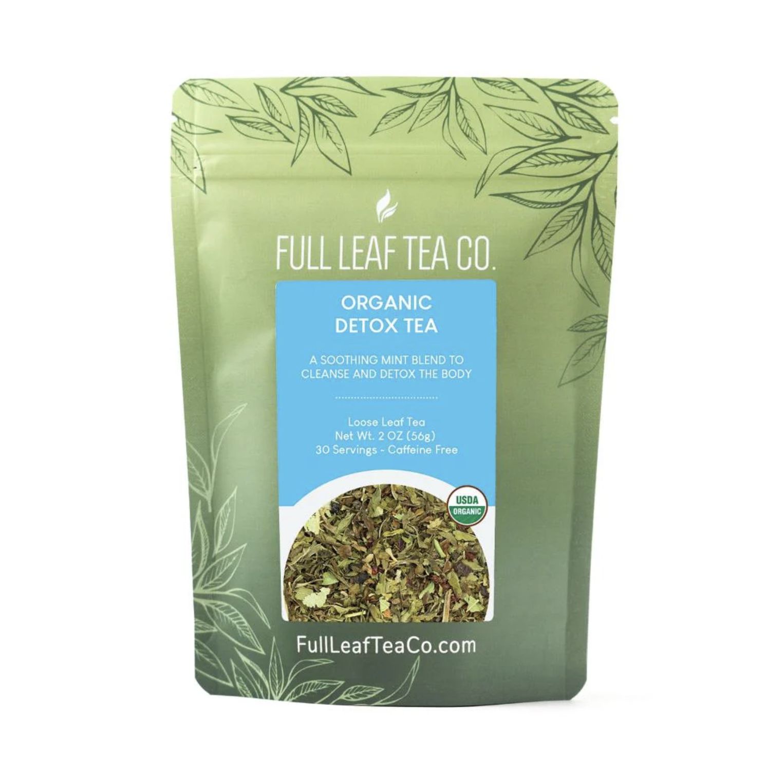 Organic Detox Tea 2oz / 30 Servings