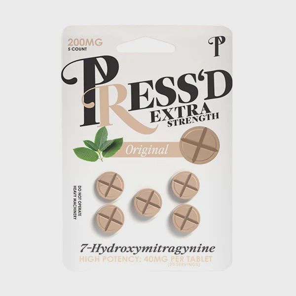 Press'd 7-OH Tablets 40mg/5ct, Flavor: Original