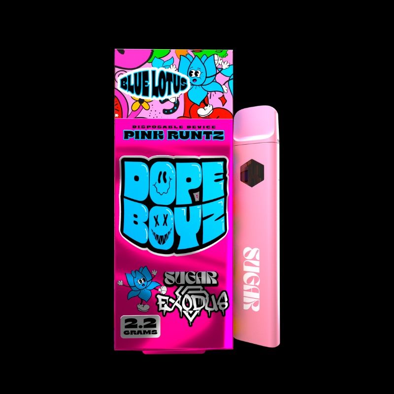 Dope Boyz Blue Lotus 2.2g Disposable, Strain: Pink Runtz