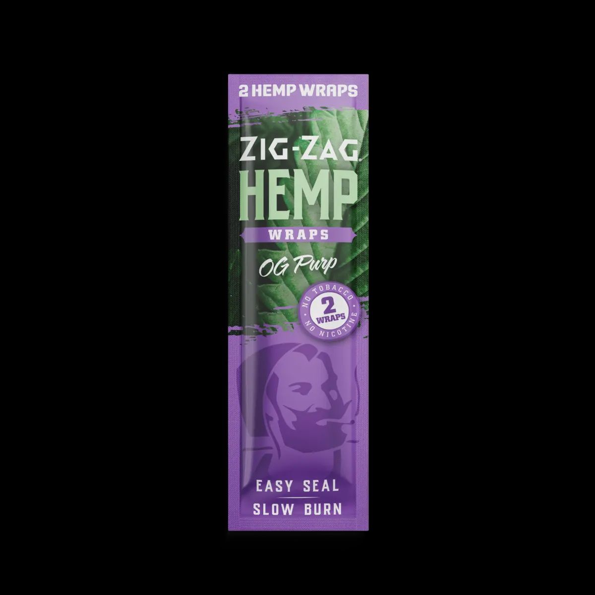 Zig Zag Hemp Wrap- 2Pk, Flavor: OG Purp