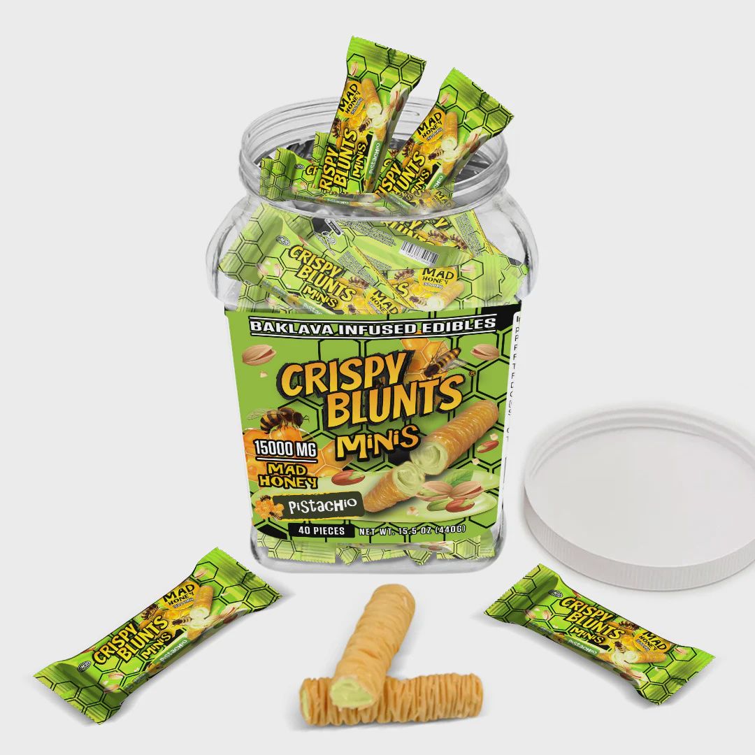 Crispy Blunt Minis, Flavor: Mad Honey/Pistachio