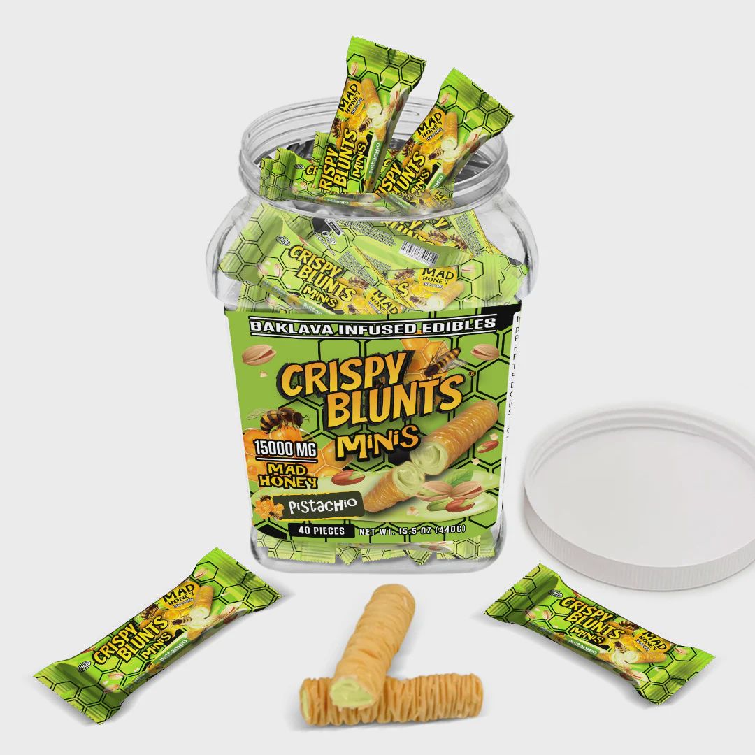 Crispy Blunt Minis, Flavor: Mad Honey/Pistachio