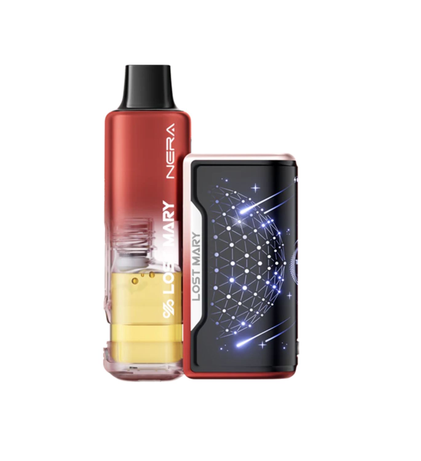 Lost Mary Nera 70K Fullview Kit, Flavor: Pomegranate Blast