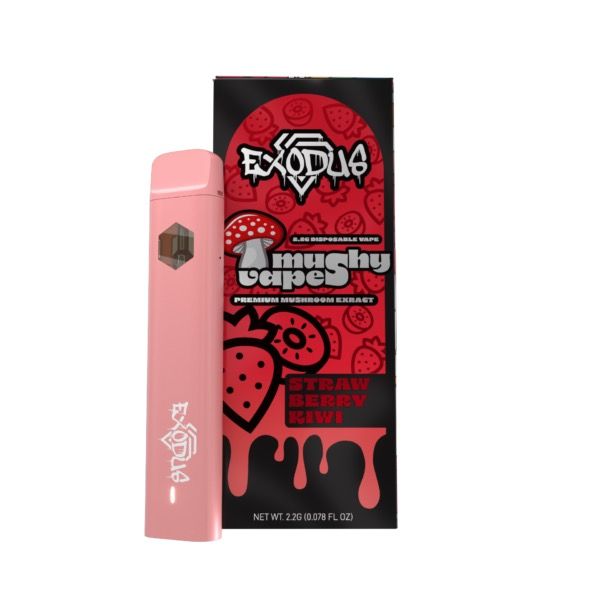 Exodus 2.2g Mushroom Disposable, Flavor: Strawberry Kiwi