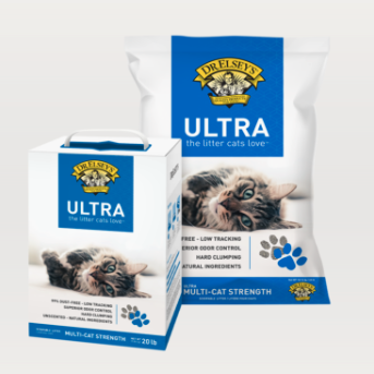 DR ELSEY ULTRA UNSCENTED LITTER 18# BAG