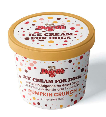 Dog-Os Ice Cream Pumpkin Crunch 3oz