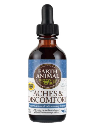 EARTH  ANIMAL ACHES &amp;  DISCOMFORT 2 OZ