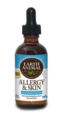 EARTH ANIMAL ALLERGY &amp; SKIN DROPS 2 OZ