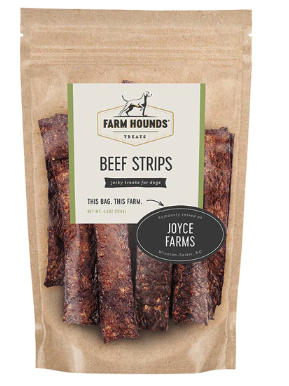 Farm Hounds Beef Strips 4.5oz