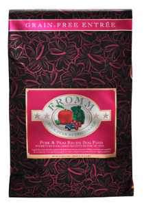 FROMM DOG PORK &amp; PEAS GRAIN-FREE 4#