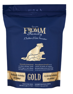FROMM GOLD DOG REDUCED  ACTIVITY SENIOR 5#