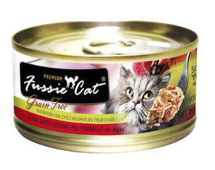 FUSSIE CAT CAN PREM TUNA OCEAN FISH ASPIC 2.82 OZ