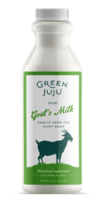 GREEN JUJU FRZN RAW GOAT&#39;S  MILK 32 OZ