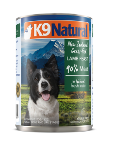 K9 NATURAL DOG CAN LAMB FEAST 13 OZ 12/CS