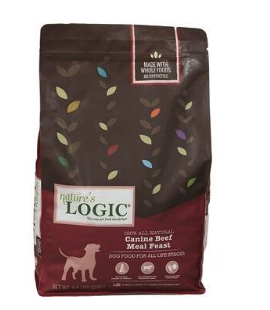 NATURE&#39;S LOGIC DOG DRY BEEF 4.4#