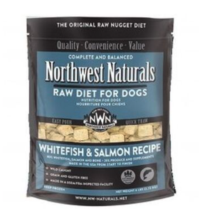 NORTHWEST NAT FD NUGGET DOG WHITEFISH SALMON 12 OZ