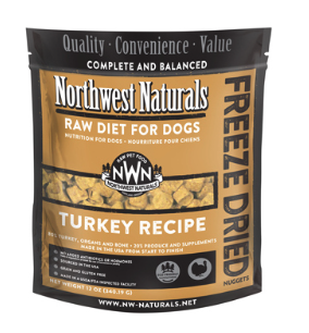 NORTHWEST NAT FD NUGGET DOG TURKEY 12 OZ