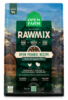 OPEN FARM DOG DRY GF RAWMIX OPEN PRAIRIE 3.5#
