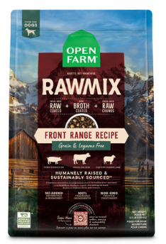 OPEN FARM DOG DRY GF RAWMIX FRONT RANGE 3.5#