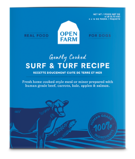 OPEN FARM FRZN GENTLY COOKED SURF &amp; TURF 96 OZ