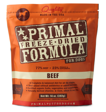 PRIMAL FD DOG BEEF 14 OZ