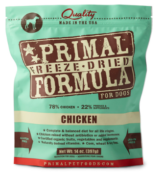 PRIMAL FD DOG CHICKEN 14 OZ