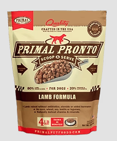 PRIMAL PRONTO LAMB 4#