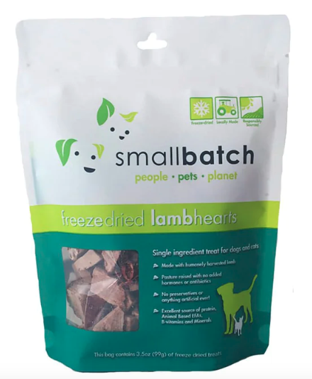 SMALL BATCH FD HEARTS LAMB 3.5 OZ