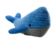 TALL TAILS DOG TOY PLUSH  SQUEAK WHALE 14&quot;