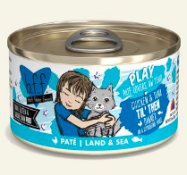 WERUVA BFF PLAY CAN 5.5 OZ CHICKEN &amp; TUNA TILL THEN