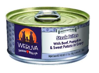 WERUVA DOG STEAK FRITES 5.5 OZ