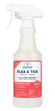 WONDERCIDE FLEA TICK MOSQUITO SPRAY PEPPERMINT 32OZ.
