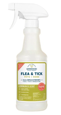 WONDERCIDE FLEA TICK MOSQUITO SPRAY LEMONGRASS 16OZ.